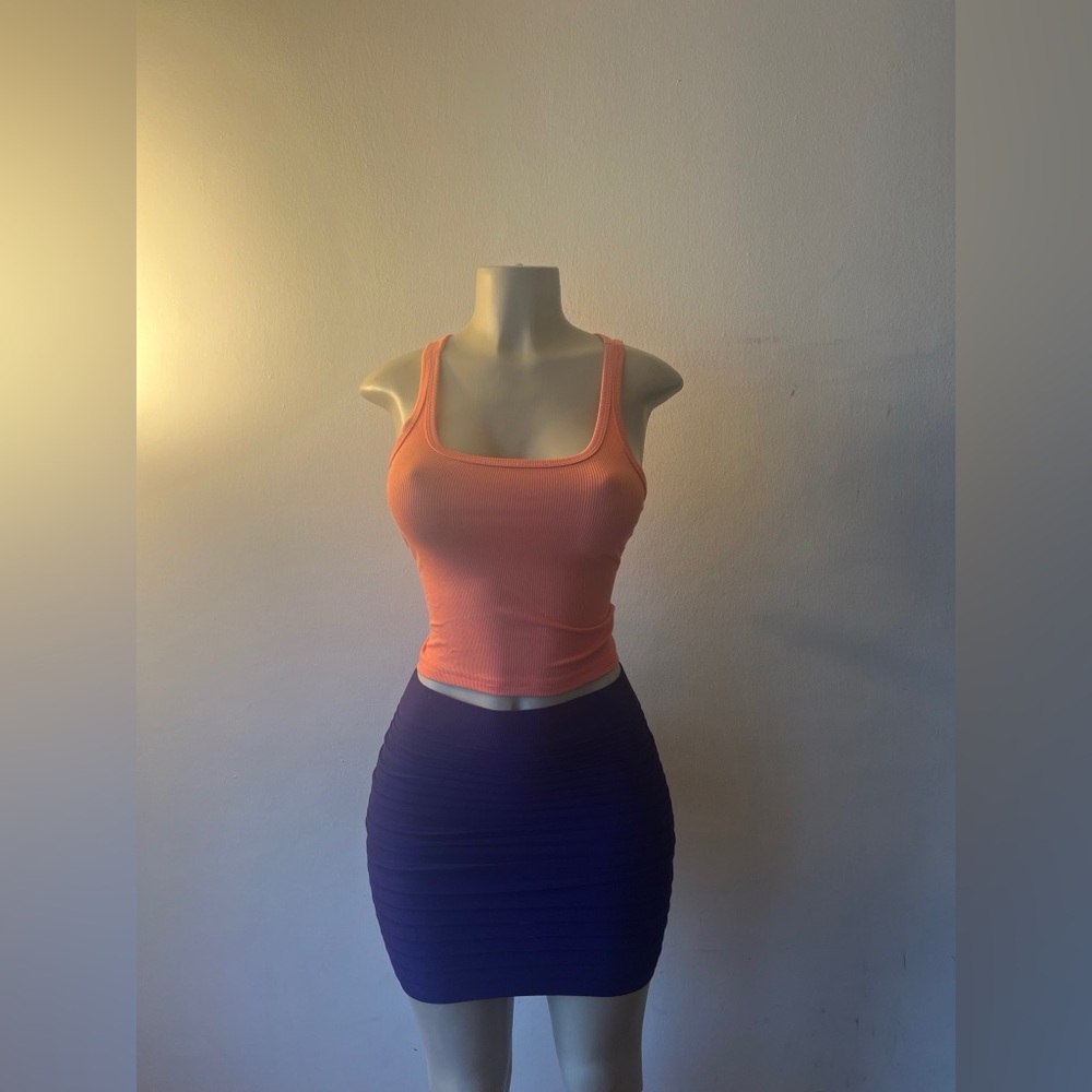 Orange Tank Top